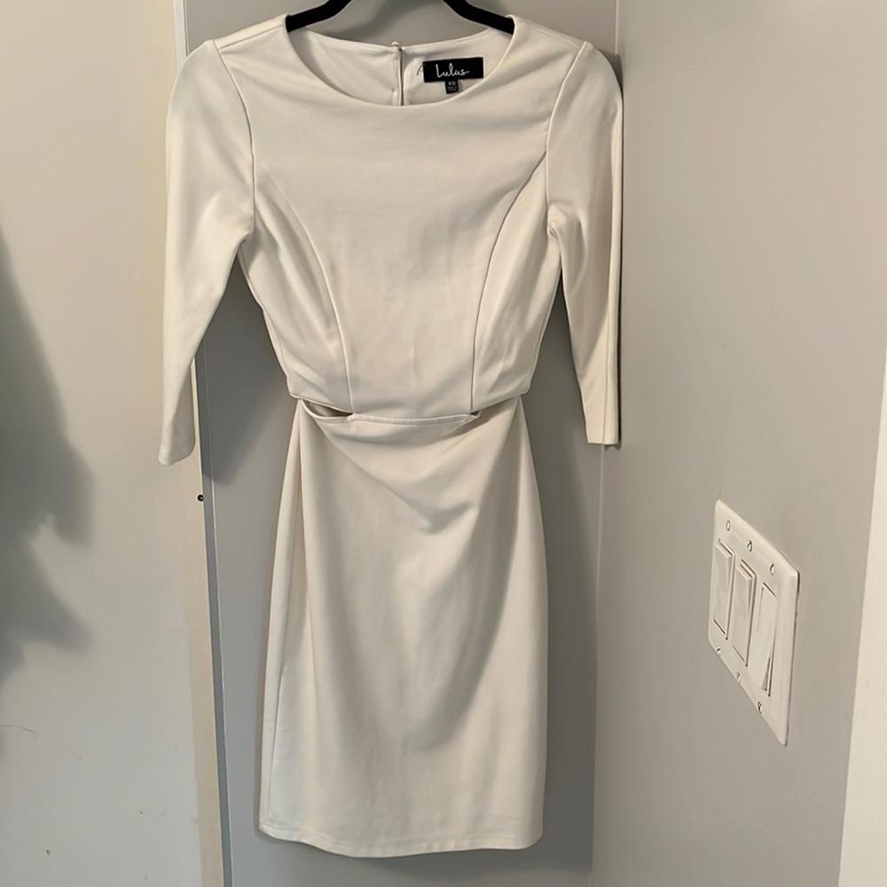 White dress